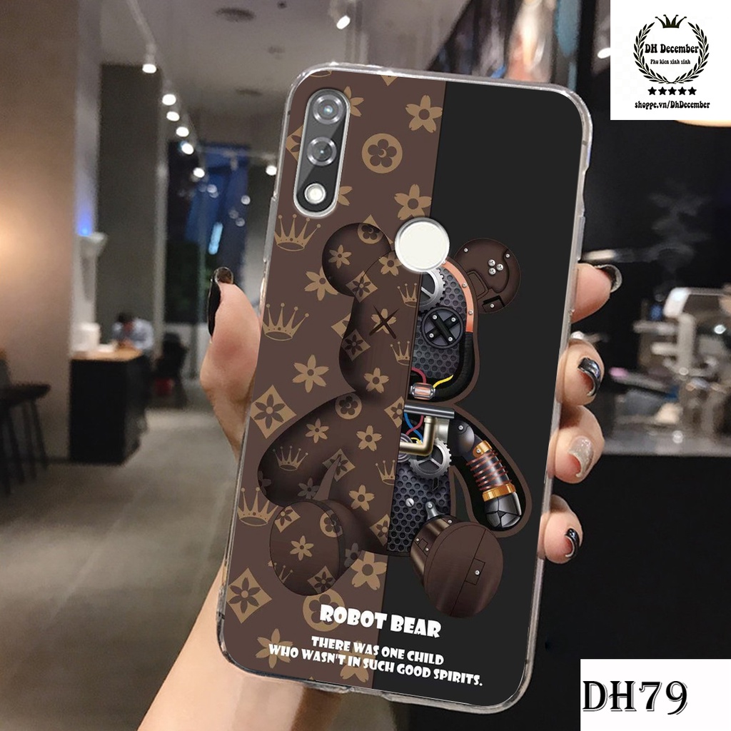 Ốp lưng Vsmart STAR 4 in hình 3D lucky, gấu Beer xinh xắn - KHÔNG NÊN BỎ LỠ