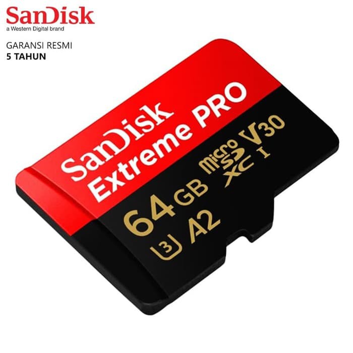 Micro Sd If71 Sandisk Extreme Pro A2 Class 10 170mbps 64gb