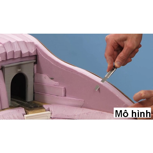 Xốp XPS làm mô hình đồ chơi, kiến trúc, khuôn mẫu, tạc tượng, nhà cửa mẫu