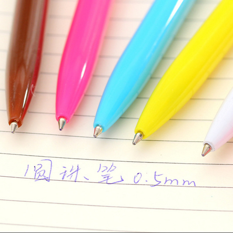 Bút bi bấm nhiều hình dễ thương mực xanh - Giá rẻ nhất