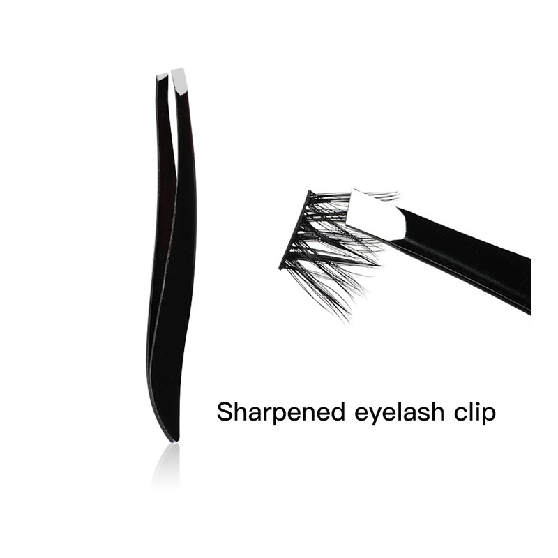 Lông mi giả trong suốt tự nhiên dạng lỏng kèm nhíp gắp tiện lợi | BigBuy360 - bigbuy360.vn