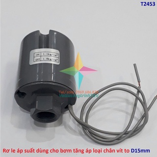 Rơ le áp suất dùng cho bơm tăng áp