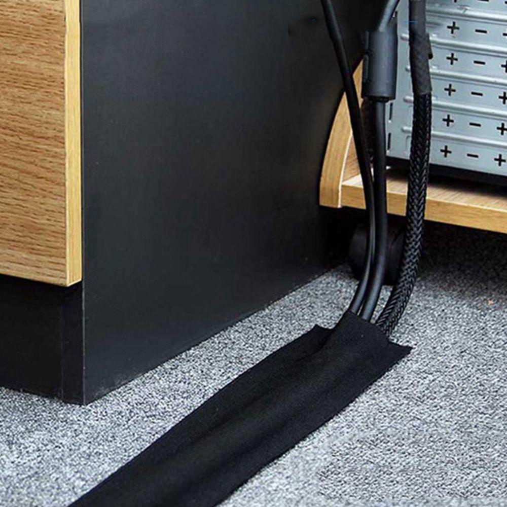 Cuộn Băng Keo Nylon Dài 1M Linh Hoạt Bảo Vệ Cáp Bàn Làm Việc