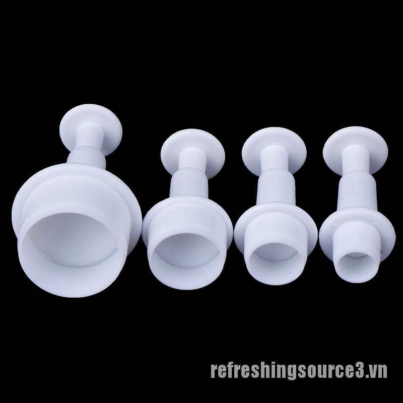 Bộ 4 Khuôn Cắt Bánh Quy Hình Tròn