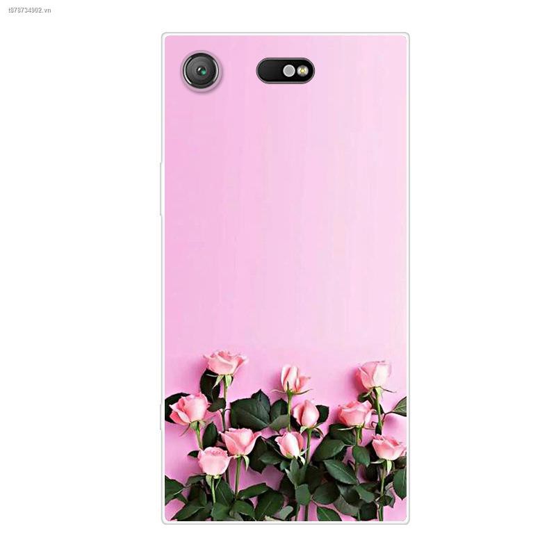 ۞✾Sony Xperia XZ1 Compact TPU painted mobile phone case cute cartoon protective cover in stock