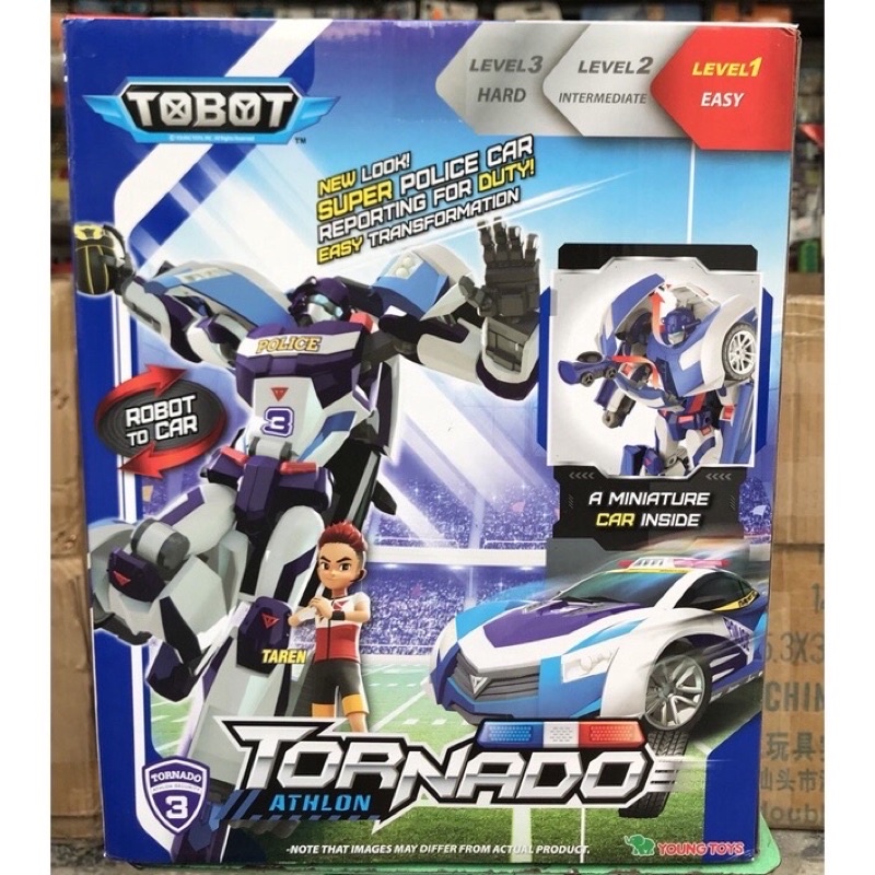 Đồ Chơi Lắp Ráp ToBot Tornado Biến Hình -Chính Hãng Young Toys