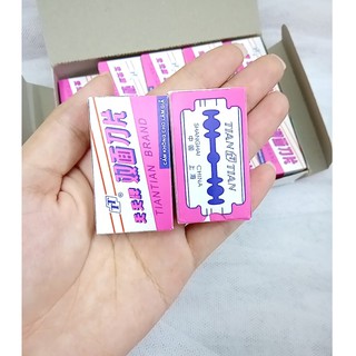 Sỉ 20 hộp lưỡi lam tím (1 hộp lớn)