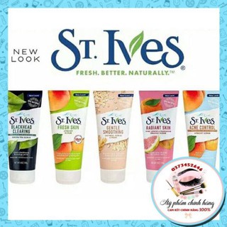 Sữa rửa mặt tẩy tế bào chết ST.Ives Mỹ 170ml [NHẬP KHẨU]