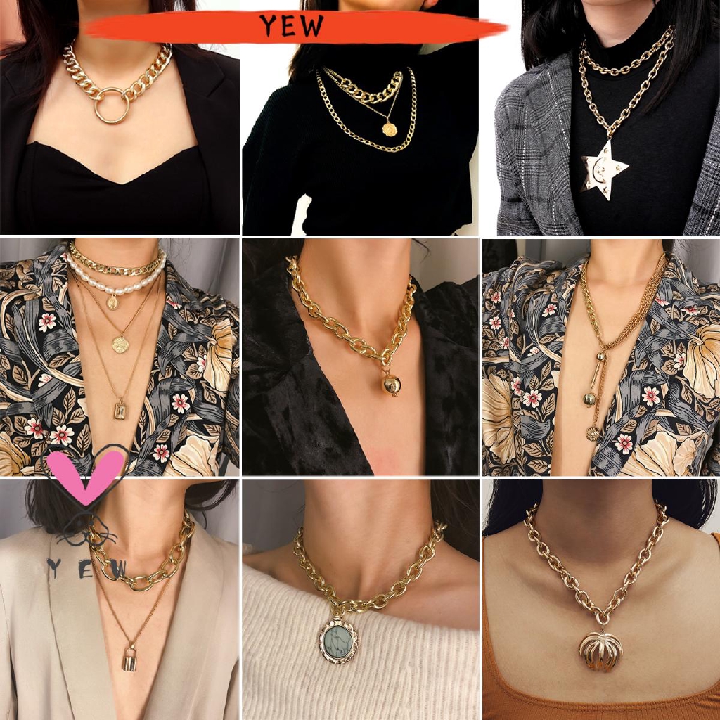 Vòng cổ nữ đính đồng xu phong cách Boho cổ điển | BigBuy360 - bigbuy360.vn