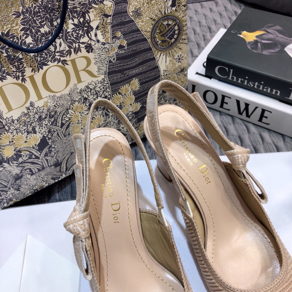 Giày cao gót da thật cao cấp màu sieu xinh mẫu mới  J'ADIOR Dior CD