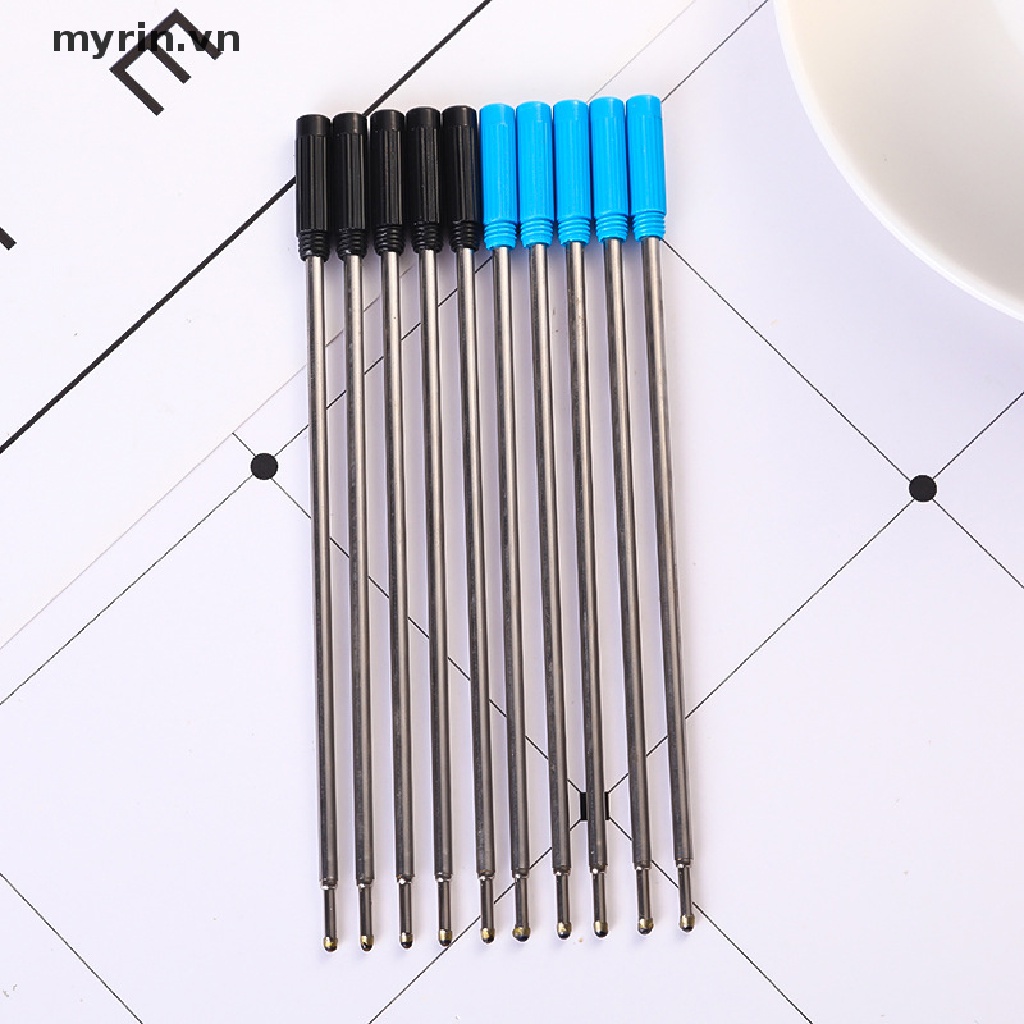 Set 10 Ruột Bút Bi Bằng Kim Loại Thay Thế