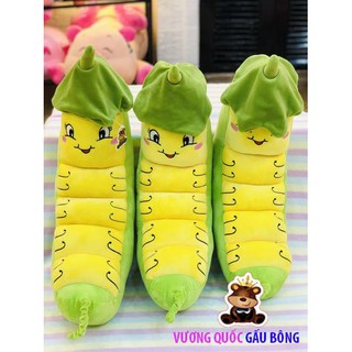 Gấu Bông Sâu Đậu Xanh Giá Rẻ Cao Cấp Dễ Thương
