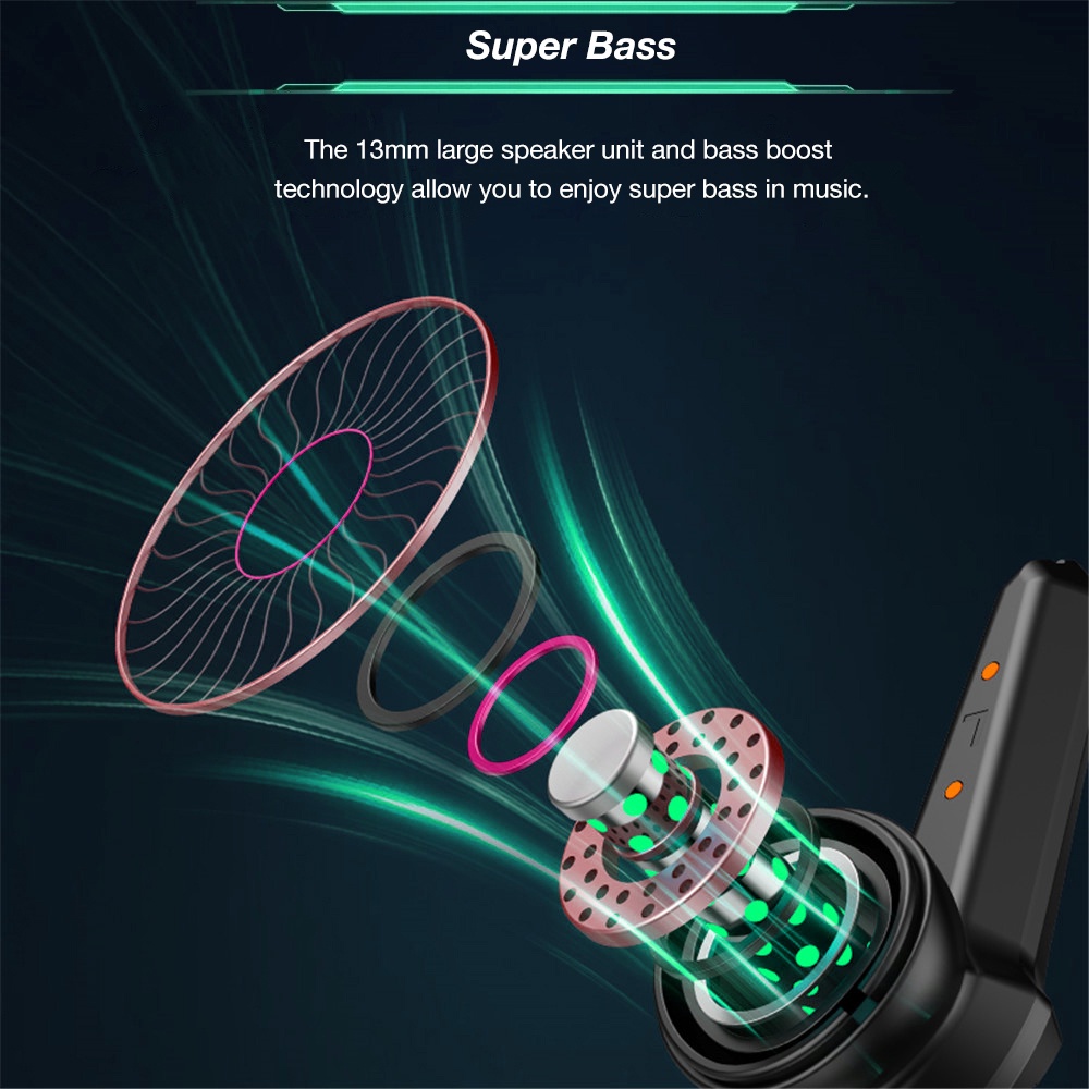 Tai nghe chơi game không dây P30 Bluetooth 5.0 có mic