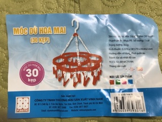 Móc Trùm tròn nhựa