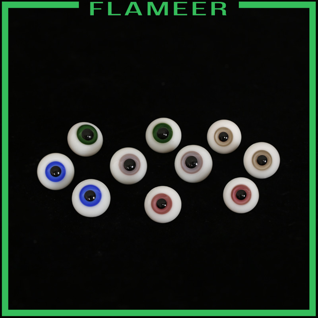 Mắt Tròn 14mm Bằng Acrylic Thời Trang Gắn Búp Bê