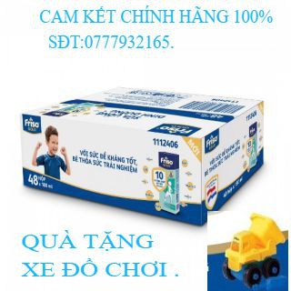 HÀNG CTY 100%)Thùng 48 Hộp Sữa Bột Pha Sẵn Friso Gold Vani (48 X 180ml)