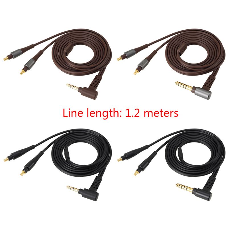 Dây cáp thay thế 3.5MM/4.4MM A2DC cho tai nghe ATH-SR9 ES770H ES750 ESW950 ESW990H ADX5000 MSR7