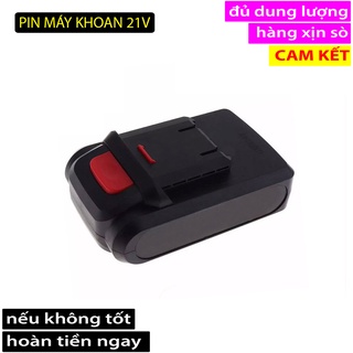 Pin máy khoan 24v, 26v, 21v 5 cell 10A - dùng cho máy Voto, makita, hitachi, dewalt
