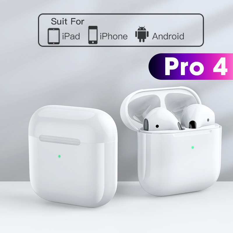 Tai Nghe Không Dây Air Pro 4-tws Kết Nối Bluetooth Cho Android Ios