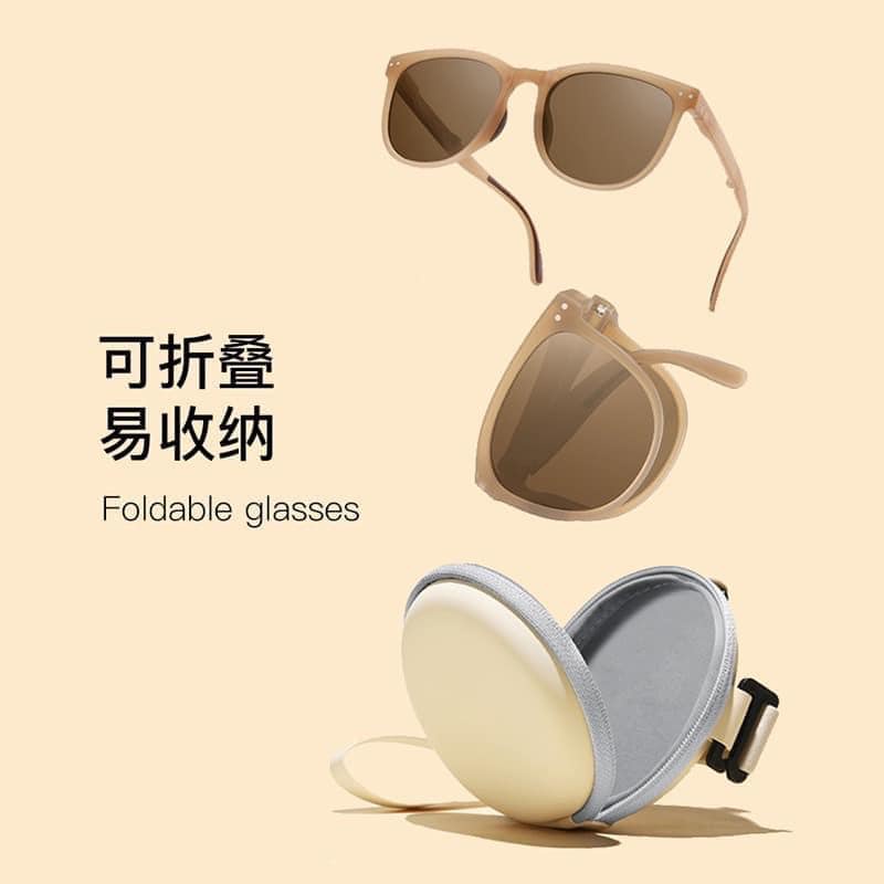 Kính gấp gọn chống tia UV kèm hộp hottrend