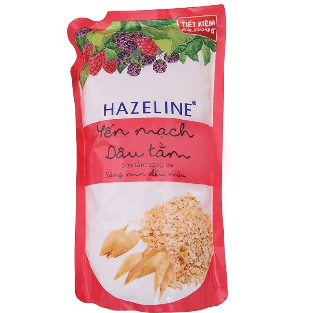 Sữa tắm Hazeline yến mạch và dâu tằm 1kg