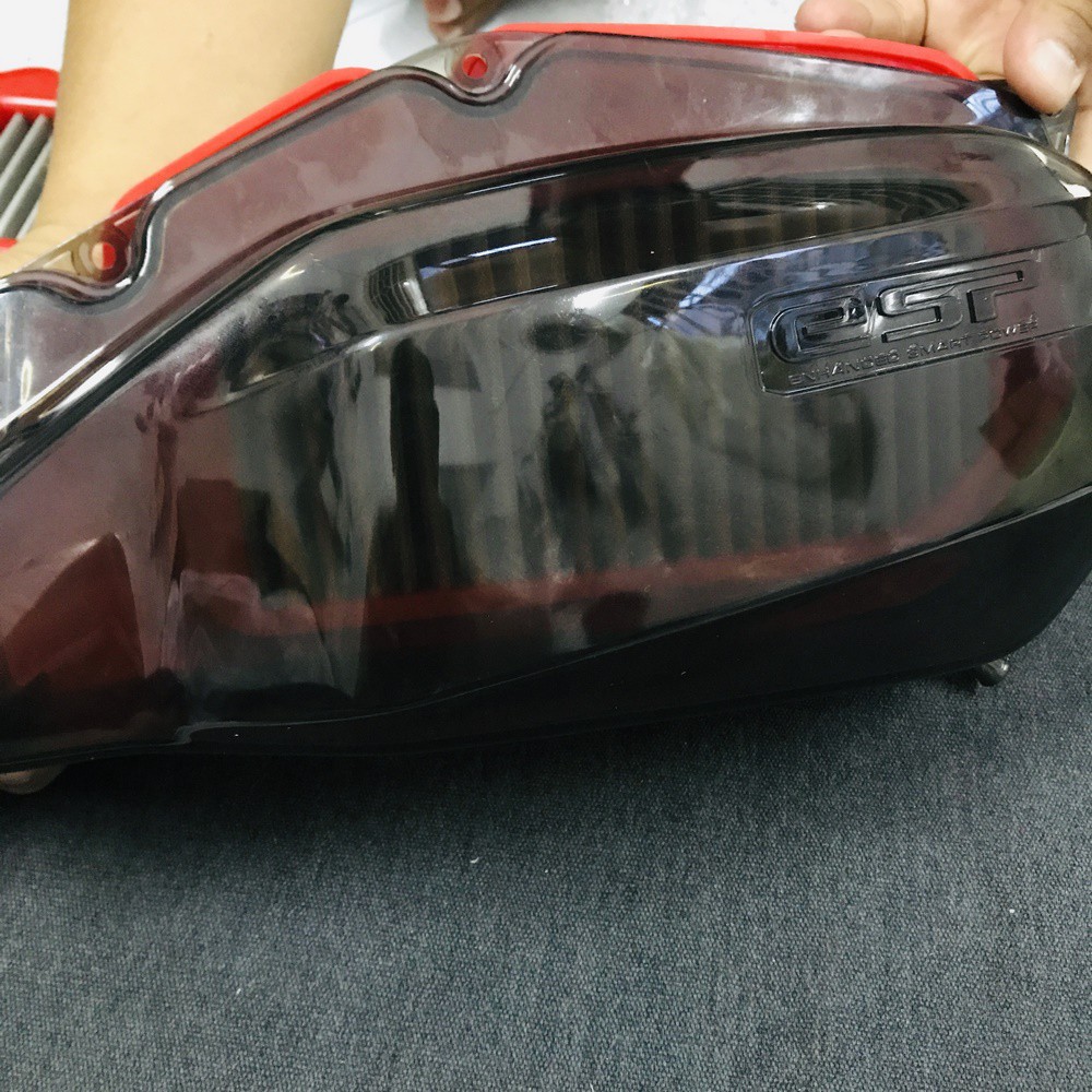 NẮP PÔ E TRONG SUỐT MÀU KHÓI LẮP CHO VARIO, CLICK, AIRBLADE 125 ( TRANG TRÍ XE CÁ TÍNH )