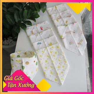 Xả Lũ Set 10 khăn xô tam giác cho bé bongkids.store