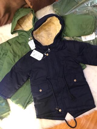 Áo parka cho bé