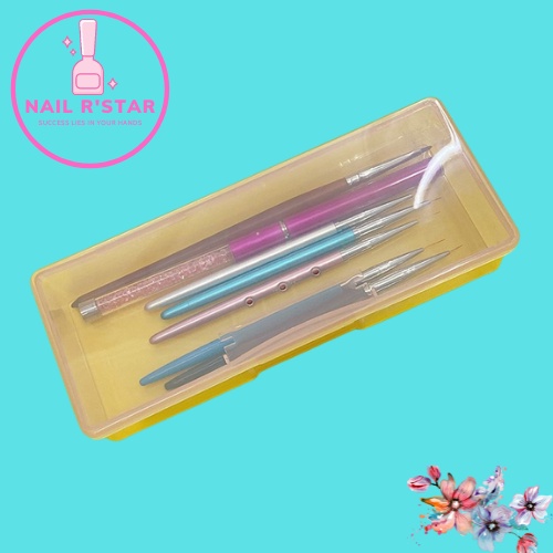 Hộp nhựa đựng dụng cụ làm nail chuyên dụng NAIL R’STAR