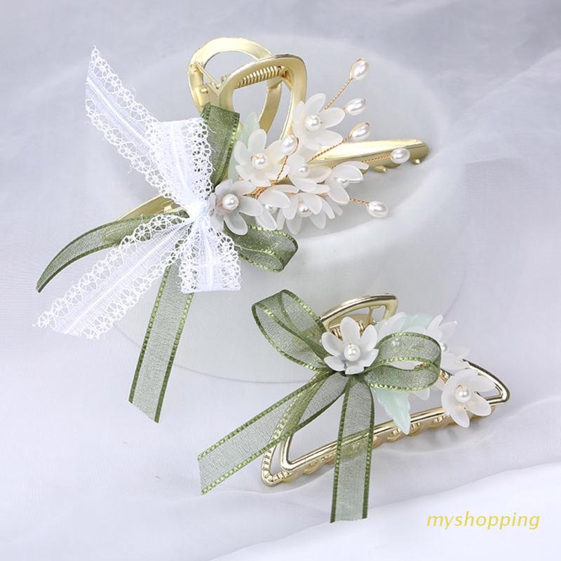 Kẹp Tóc Cỡ Lớn Bằng Hợp Kim Thời Trang Xuân Hè Cho Nữ