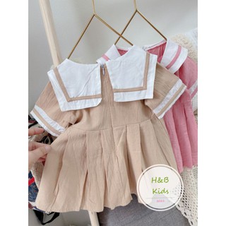 Đầm thủy thủ bé gái siêu cute (2màu)