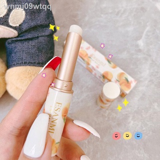 Son dưỡng môi Vaseline đào không màu Cặp đôi dâu tây chống khô và nứt nẻ đổi ẩm kem lót