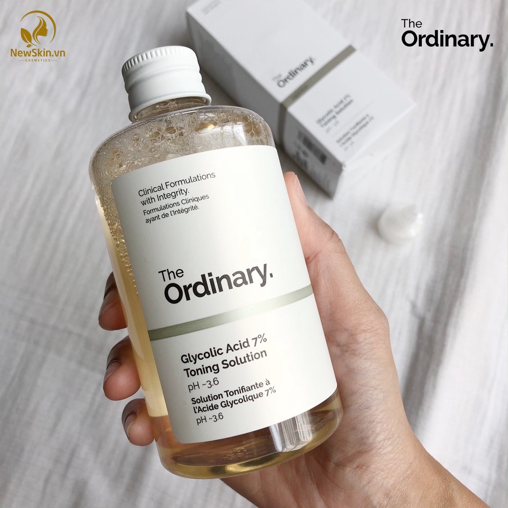 Toner Dưỡng Sáng Đều màu da The Ordinary Glycolic Acid 7% Toning Solution 240ml