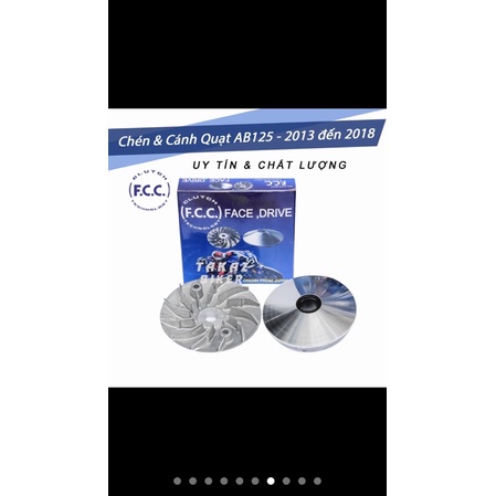 Full bộ nồi trước + sau Ab 125/ PCX/ Lead 125/ Click thái / Vario/ SH mode zin FCC