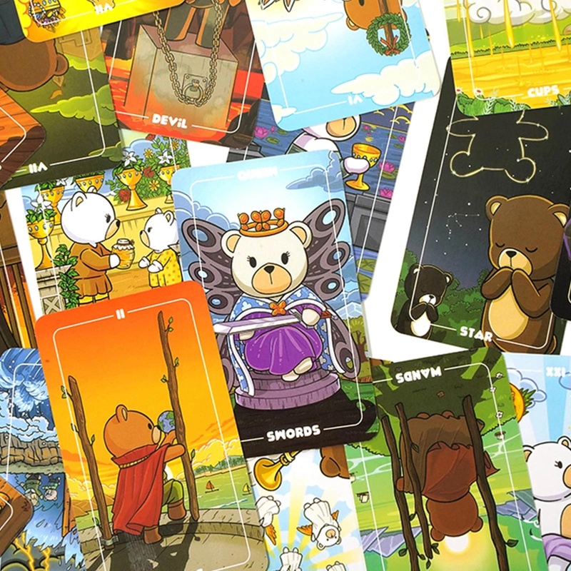 Bộ Bài Tarot Phiên Bản Tiếng Anh Đầy Đủ Phiên Bản Bí Ẩn Cho Bữa Tiệc Gia