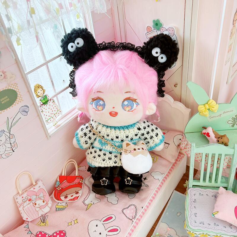 Búp Bê Nhồi Bông 20cm Kiểu Dáng Hoạt Hình Dễ Thương