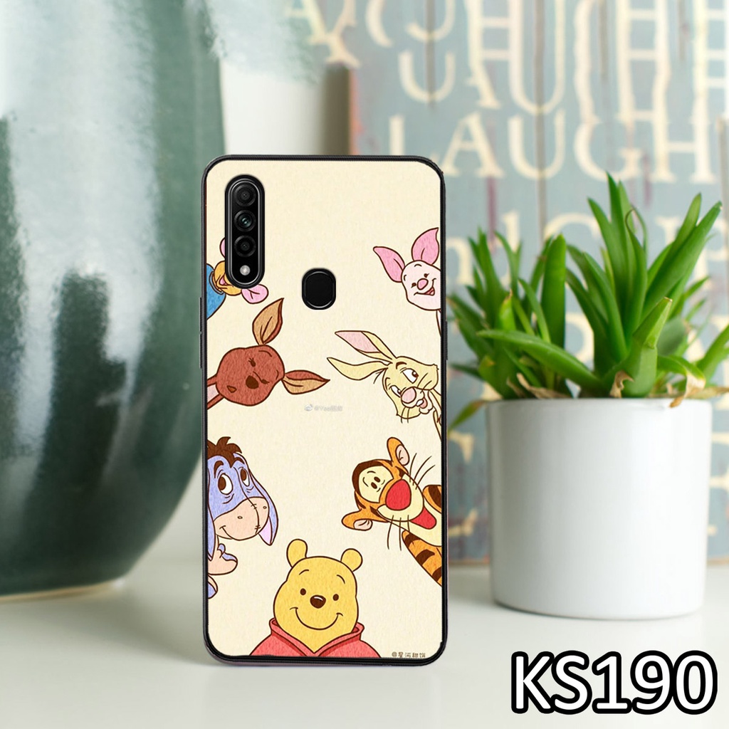 [SIÊU ƯU ĐÃI] Ốp lưng Oppo A8/A31/A91-2020 in hình chú gấu Pooh siêu đẹp, độc, lạ_KINGSTORE.HN_Ốp lưng điện thoại
