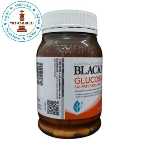 Viên uống xương khớp Blackmores Glucosamine Sulfate 1500, Úc (180 viên) giúp giảm đau sưng khớp, tái tạo sụn khớp