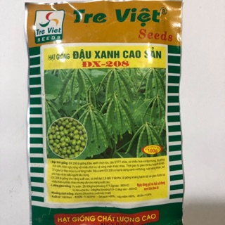 Mua ĐẬU XANH CAO SẢN DX-208 (gói 100gr)