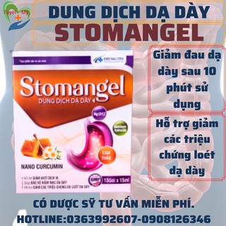 Trào Ngược Dạ Dày Thực Quản, STOMANGEL Dung Dịch Dạ Dày.