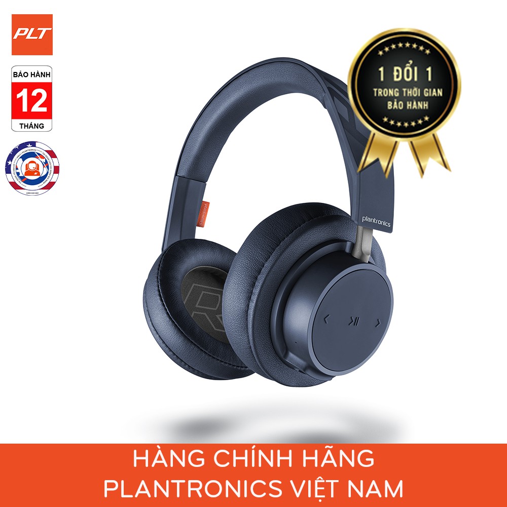 [Mã 2404EL10K giảm 10K đơn 20K] [Rẻ vô địch]Tai nghe Bluetooth Plantronics BackBeat GO 600 - Navy