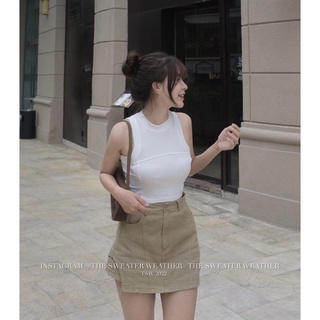 Chân váy xẻ gân tôn dáng Quảng châu