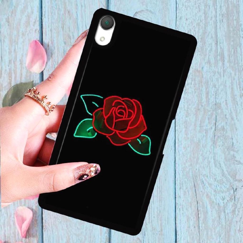 Ốp điện thoại họa tiết hoa hồng cho Sony Xperia X Z2 Z5 XA Z3 XZ2 XZ3