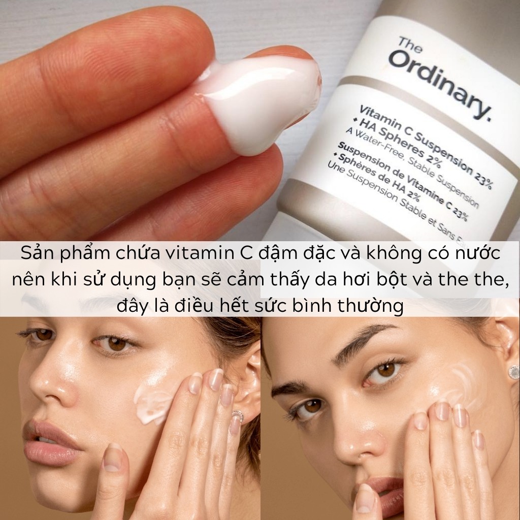 Kem dưỡng trắng da The Ordinary Vitamin C Suspension 23% HA Spheres 2% 30ml - ZAVENCI Official