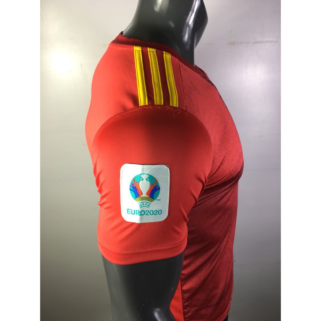ÁO BÓNG ĐÁ TÂY BAN NHA  2022 - BỘ QUẦN ÁO BÓNG ĐÁ TÂY BAN NHA ĐỎ 2022