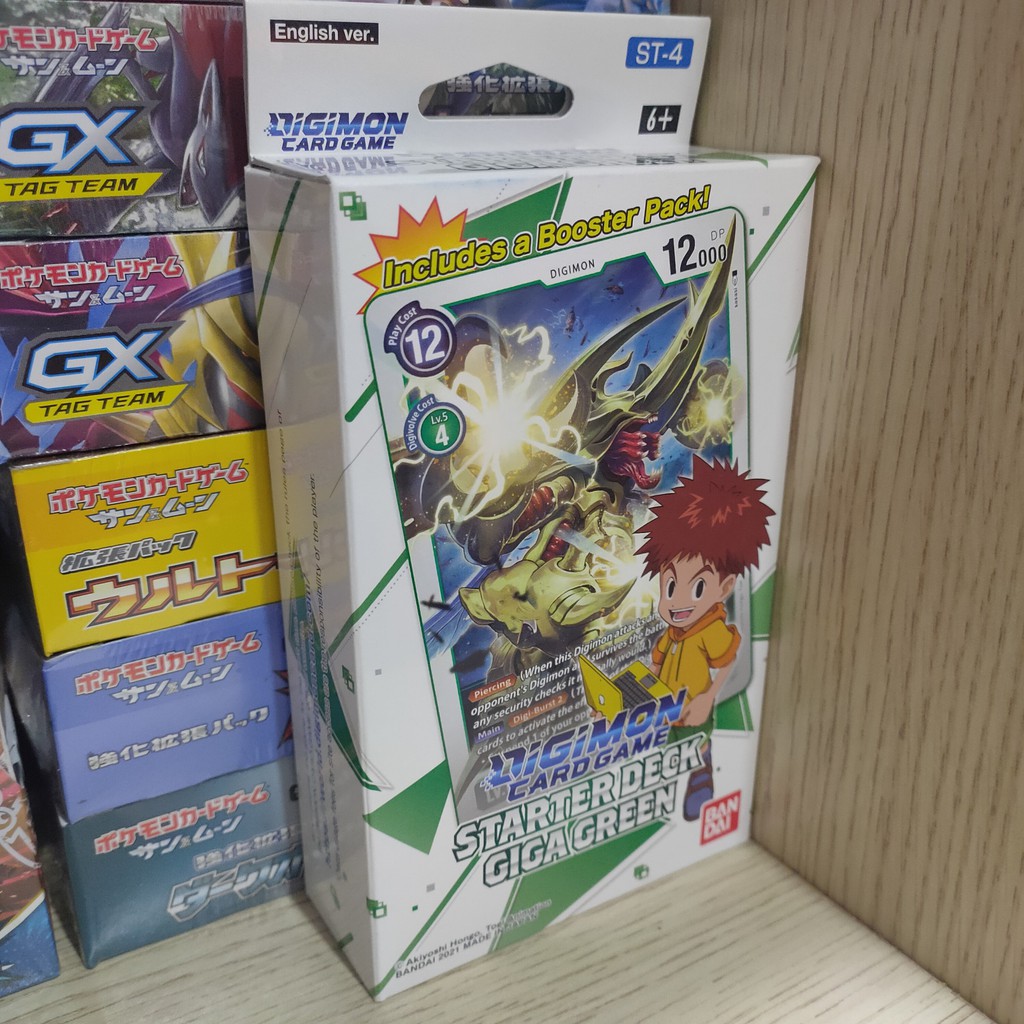 Tất cả hộp Thẻ Bài Digimon tiếng Anh cho người khởi đầu Chính Hãng Bandai