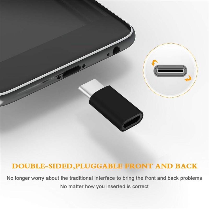 Dây Cáp Sạc Chuyển Đổi Dữ Liệu Micro Usb Sang Type C Cho Điện Thoại Android Huawei Samsung Xiaomi