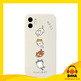 Ốp lưng xiaomi redmi 9T/10/10C/ redmi note 10/note 11/note 8/note 9s/note7/9A/note 8pro/8/9/11T 4 Mèo _6