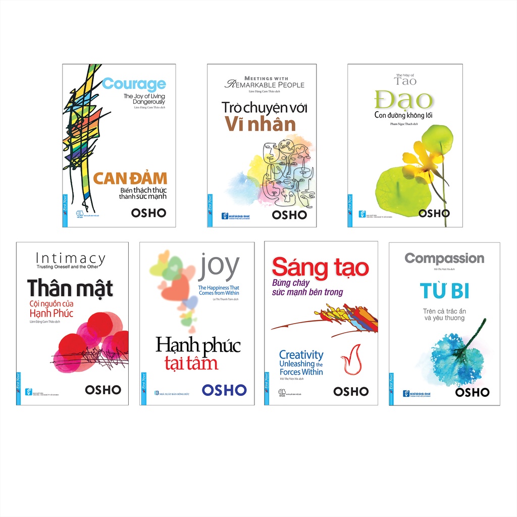 Sách - Sức Mạnh Của Osho ( bộ 7 cuốn )
