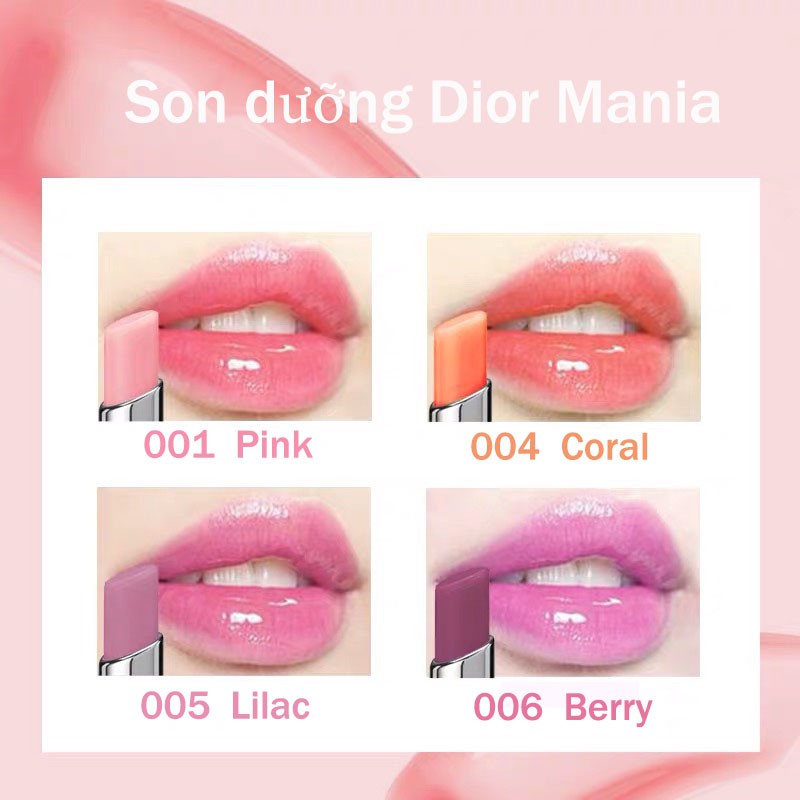 （FULL SIZE) Son dưỡng Dior Lip Glow trọn  bộ 10 màu có sẵn. Sale cực mạnh HOT. Nhanh tay mua ngay nào!!!!
